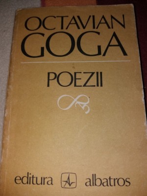 OCTAVIAN GOGA POEZII/TD foto