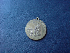 Medalion, marturie de botez. Botezat de Mihail Manoilescu. foto