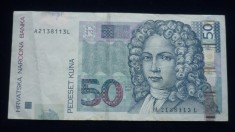 50 KUNA 2002 CROATIA foto