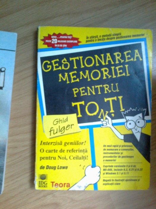 k1 Gestionarea memoriei pentru tonti - Doug Lowe