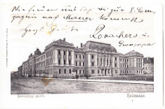 Cluj Kolozsvar Tribunalul,Curtea de Apel ilustrata clasica circulata in 1903 foto
