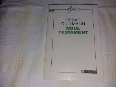 NOUL TESTAMENT OSCAR CULLMANN TD foto