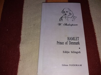 HAMLET PRINCE OF DENMARK EDITIE BILINGVA foto