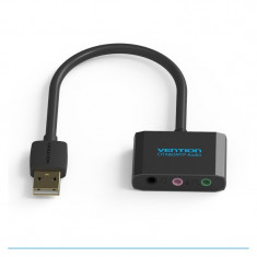 OMTP/CTIA USB Card Adaptor Sunet 3.5mm Audio Aux M foto