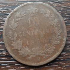 (M85) MONEDA ITALIA - 10 CENTESIMI 1866, LIT. H, VITTORIO EMANUELE II