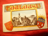 Ilustrata- Litografie- Toulouse inc.sec.XX ,Ed. Narbo