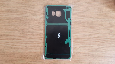 Capac spate Sticla Samsung Galaxy S6+ G928 Alba Livrare gratuita! foto