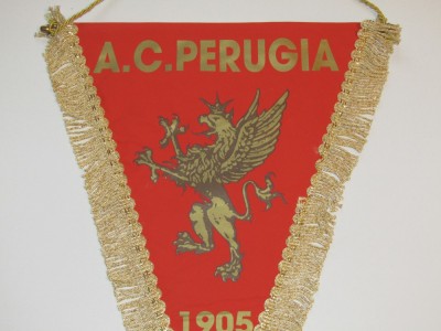 Fanion fotbal - AC PERUGIA (dimensiuni mari) foto
