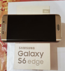 Samsung Galaxy S6 Edge SM-G925F Gold factura+garantie Fullbox foto