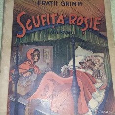 Carte SCUFITA ROSIE SI ALTE POVESTI/ILUSTRATII-EUGENIU DUICULESCU=FRATII GRIMM