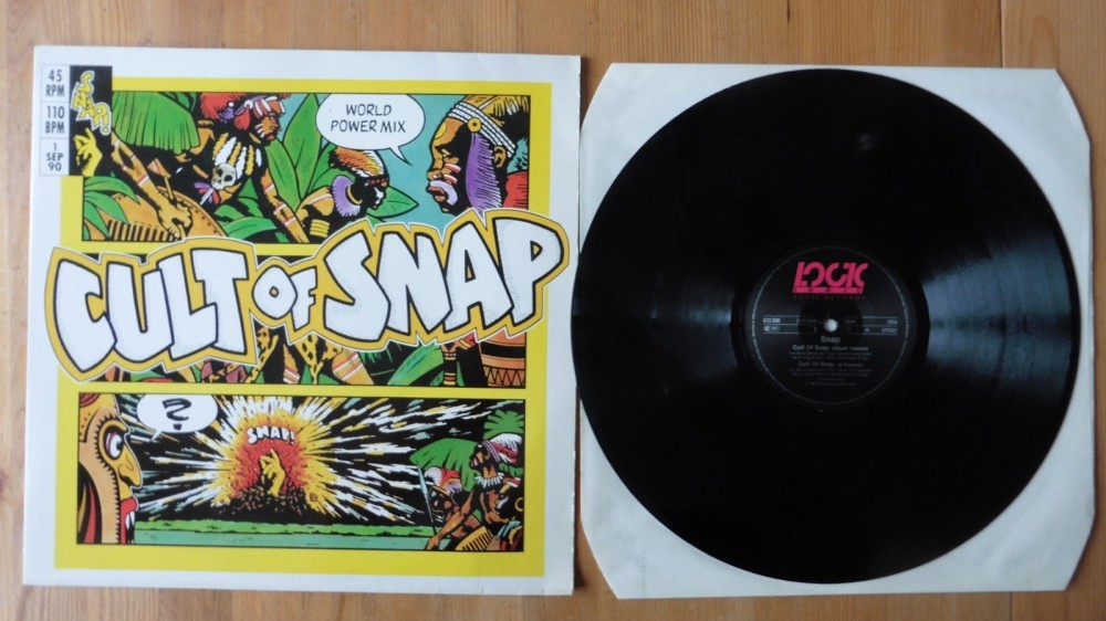 Snap! - Cult Of Snap (Remix 1990) disc vinil Maxi Single stare