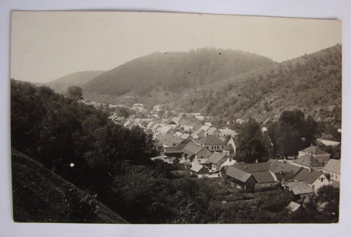 Carte postala Valiug (jud. Caras-Severin, Banat) circulata in anul 1934