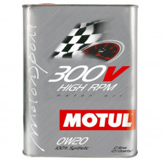 Ulei motor Motul 300V HIGH RPM 0W20 2L foto