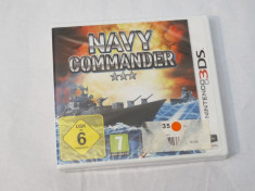 Joc Nintendo 3DS - Navy Commander - sigilat foto