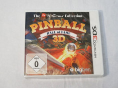 Joc Nintendo 3DS - Pinball 3D Hall of Fame - sigilat foto