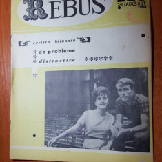 revista rebus nr. 220 din 20 august 1966