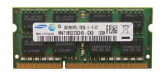 Memorii Laptop SODIMM 4GB DDR3 PC3-10600S/12800S 1333/1600Mhz foto