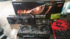 Placa video Gigabyte GTX1070 G1 GAMING, noi, garantie 2 ani ALTEX foto