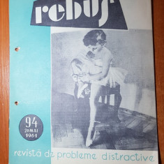 revista rebus nr. 94 din 20 mai 1961