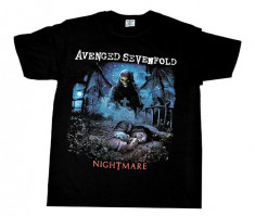 Tricou rock Avenged Sevenfold - Nightmare foto