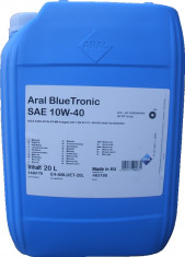 Ulei motor Aral blue tronic 10w40, 20l foto