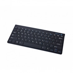 Tastatura Gembird KB-BT , Fara fir , Bluetooth , Mini , Negru foto