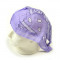 Du-rag ( bandana pt. cap ) floral violet