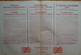 Cumpara ieftin Partidul Socialist Independent, Sectia Sibiu, pliant alegeri consiliu comunal