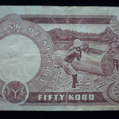 50 KOBO 1973-1978 NIGERIA