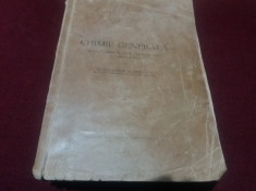 C D NENITESCU - CHIMIE GENERALA 1949 foto