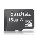 Micro SDHC Card 16GB clasa 4 + Adapter SanDisk foto