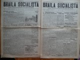 Cumpara ieftin Ziarul Braila Socialista , an 1 , nr. 1 si 2 , 1926