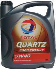 Ulei motor Total Quartz Energy 9000 5w-40- 5l foto