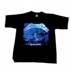 Tricou Rock Metallica - Ride The Lightning foto