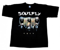 Tricou Rock Soulfly - Omen ...Oferta !!! foto