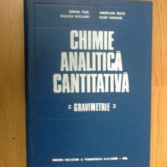 n2 Chimie Analitica Cantitativa , Gravimetrie - Simon Fisel , etc