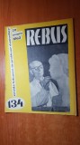 Revista rebus nr. 134 din 20 ianuarie 1963