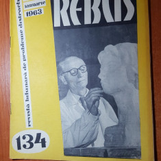revista rebus nr. 134 din 20 ianuarie 1963