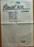 Cumpara ieftin Ziarul Pamant nou , an 2 , nr. 13 - 14 , 1944 - 1945 , circulat la Stefan Voitec