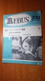 Revista rebus nr. 219 din 5 august 1966