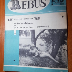 revista rebus nr. 219 din 5 august 1966