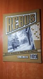 Revista rebus nr. 109 din 5 ianarie 1962-doar 3 rebusuri completate