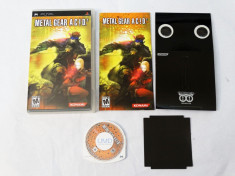 Joc Sony PSP - Metal Gear AC!D 2 + ochelari 3D - complet foto