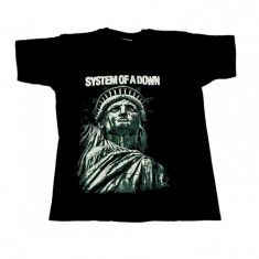 Tricou Rock 180gr. System Of A Down - Statuia Libertatii - New York foto