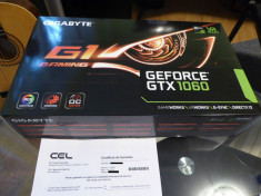 Placa Video Gigabyte GTX 1060 G1 Gaming 6Gb - gv-n1060g1-6gd - Factura Garantie foto