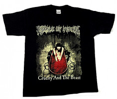 Tricou ROCK Cradle Of Filth &amp;quot; cruelty and the beast &amp;quot; foto