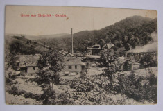 Carte postala Anina (jud. Caras-Severin, Banat) circulata in anul 1911 foto
