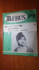 revista rebus nr. 214 din 20 mai 1966 foto