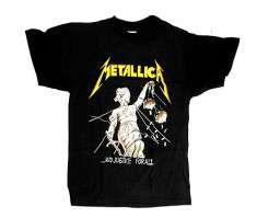 Tricou ROCK Metallica - and justice for all - model 2 foto