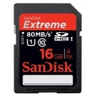 SDHC Card 16GB - UHS-1, Class 10 SanDisk foto